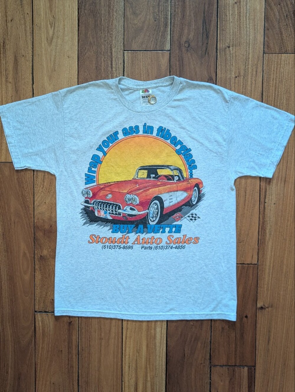 Corvette Vintage Dealership T-shirt (L)